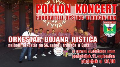 Hančanima poklon koncert najboljeg trubača sa Guče item-thumbnail