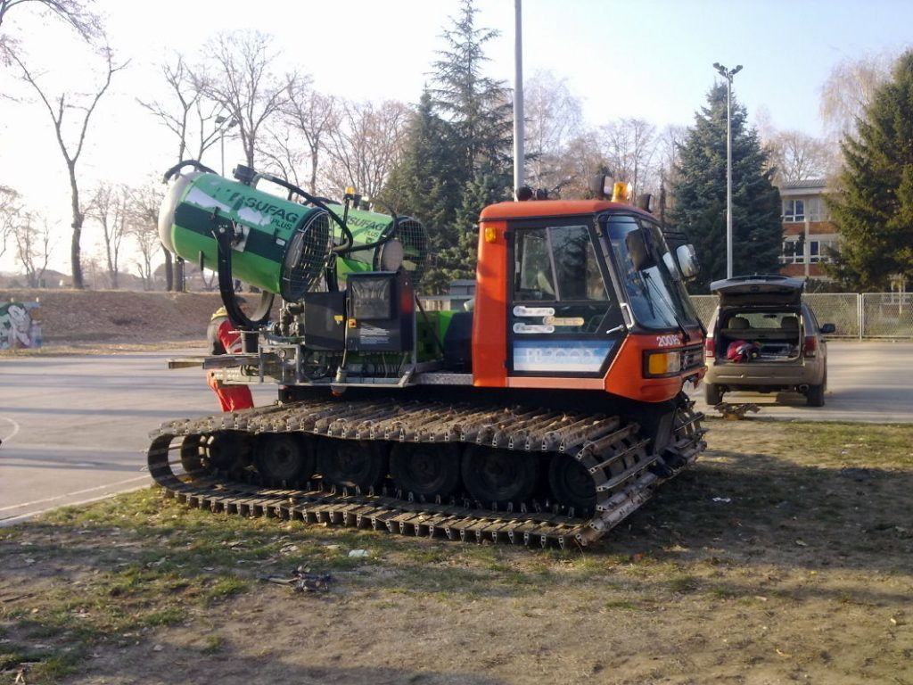 Topovi za veštački sneg na Staroj Planini