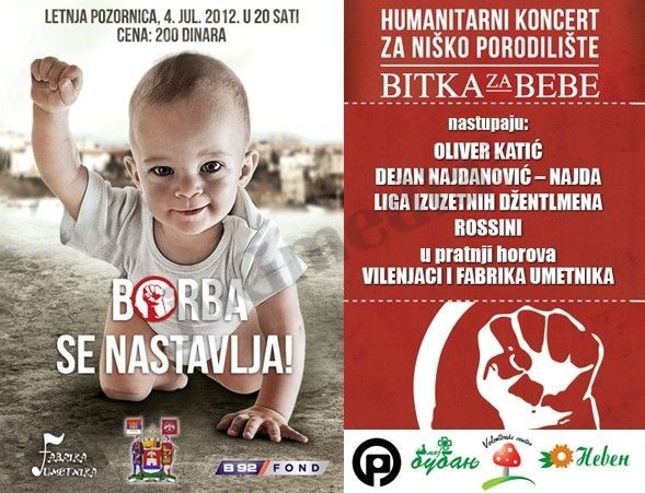 Humanitarni koncert za niško porodilište