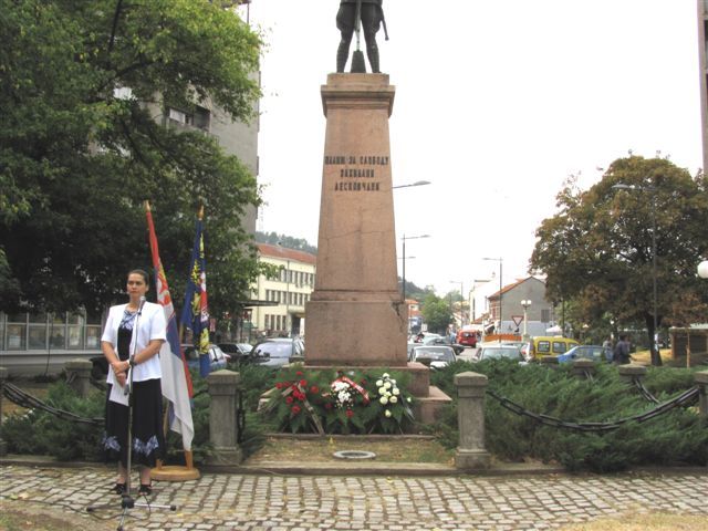 Pomen oslobodiocima Leskovca