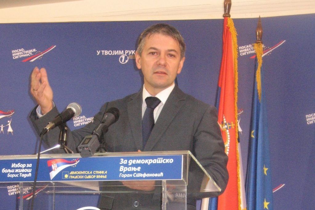 Goran Stefanović predsednik Okružnog odbora DS -a