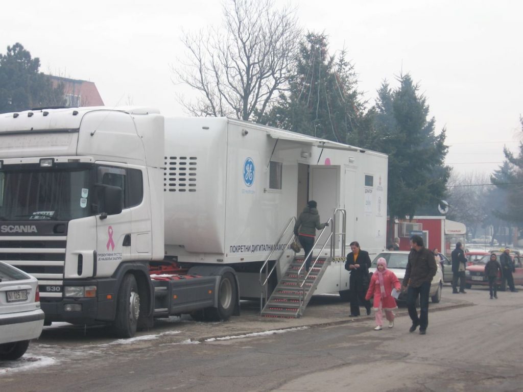 Pokretni mamograf u Prokuplju