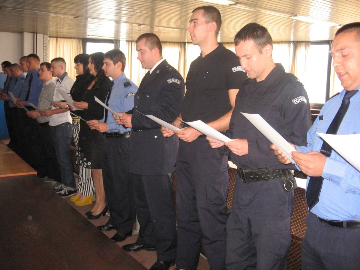 Novi radnici policijske uprave položili zakletvu