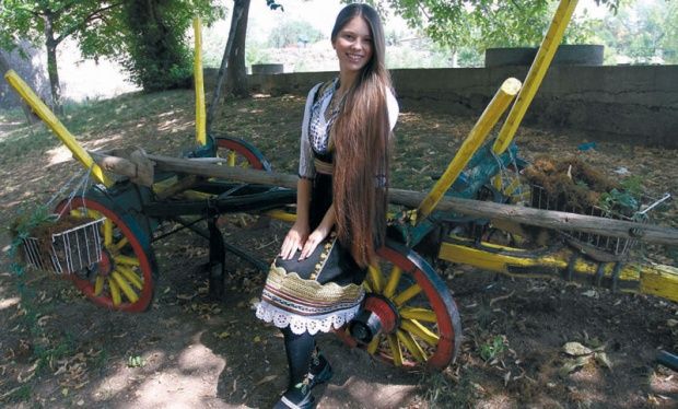 Devojka sa najdužom kosom u Srbiji