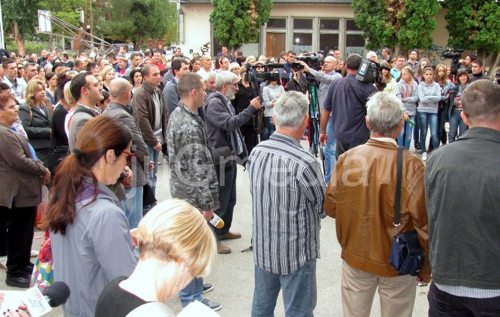 Protesti u osnovnoj školi „Branko Miljković“
