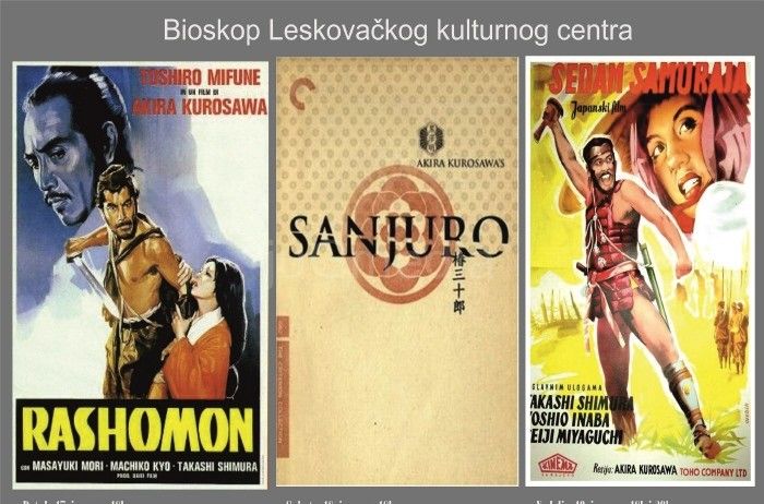 LKC: Projekcija kultnih filmova Akira Kurosave