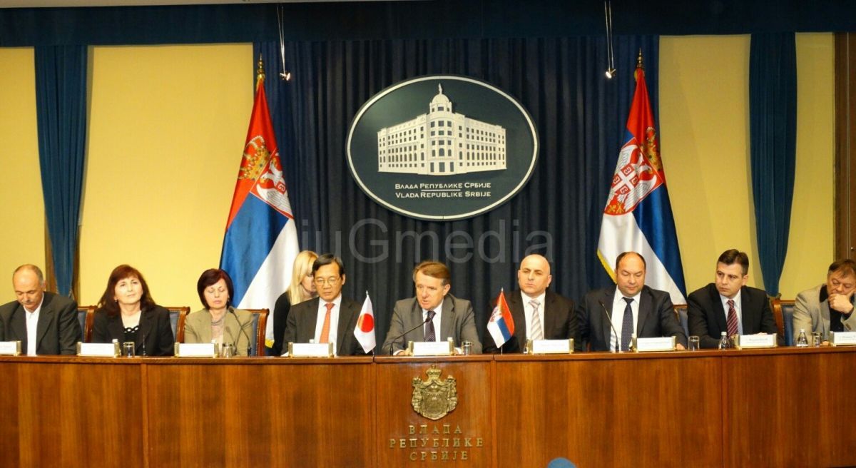 Donacija Japana školama u Pirotu, Babušnici i Loznici