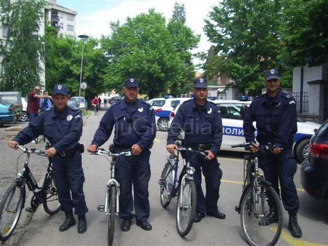Prva policijska biciklistička letnja patrola u Pirotu