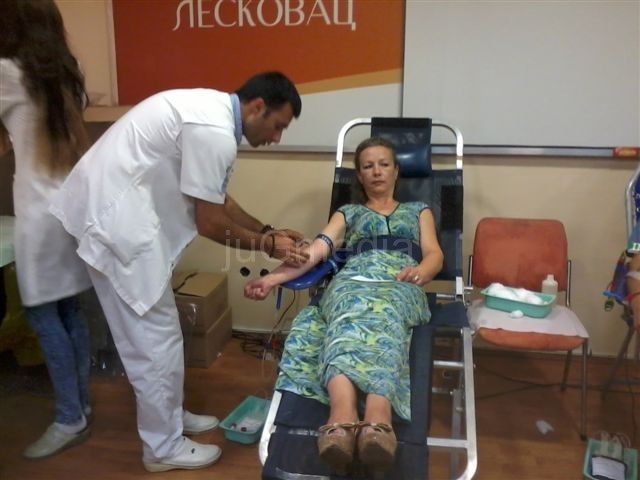 Železničari u Leskovcu dali krv za bolesnike