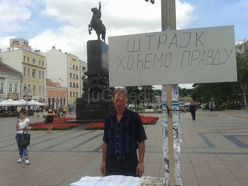 Nišlija protestuje zbog presude sinu