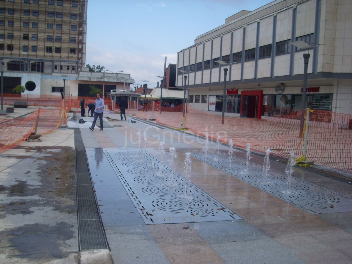Završena rekonstrukcija fontane u centru grada