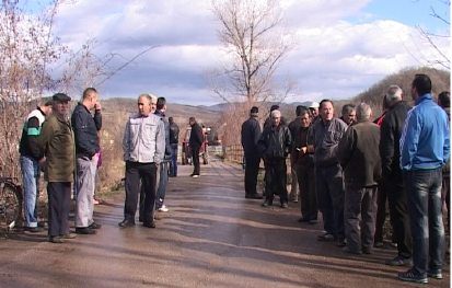 Protest zbog urušenog mosta