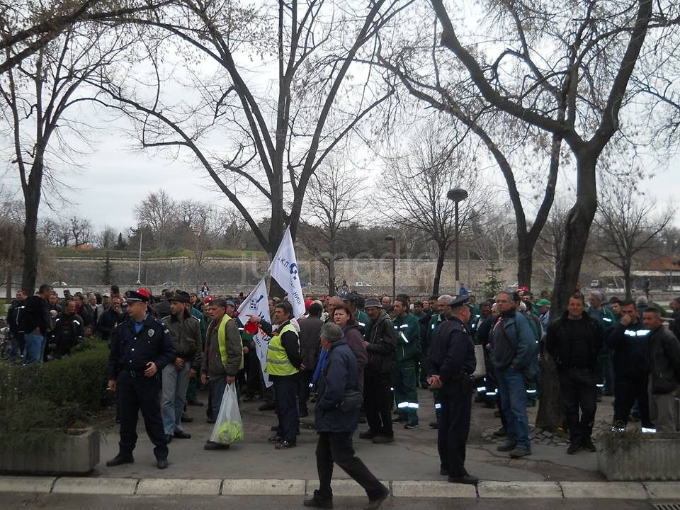 Radnici “Gorice” protestovali zbog neredovnih plata