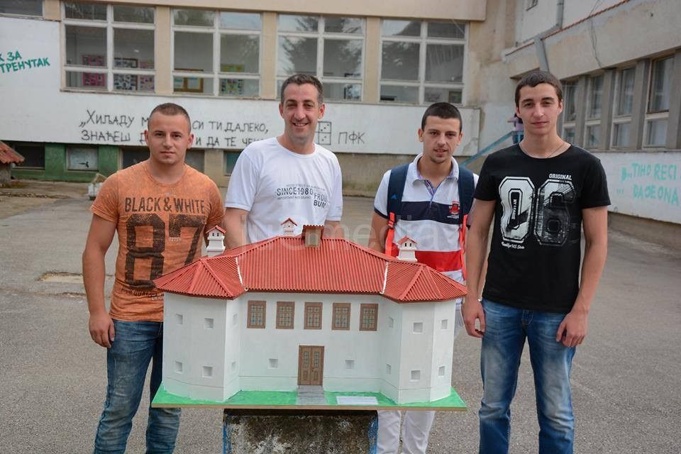 Učenici napravili vernu maketu Turske kule