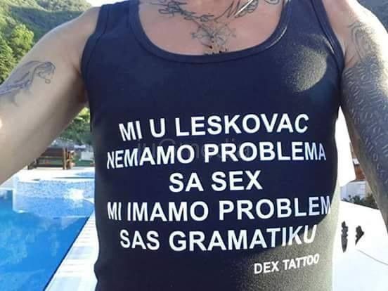 Sex i gramatika na leskovački način