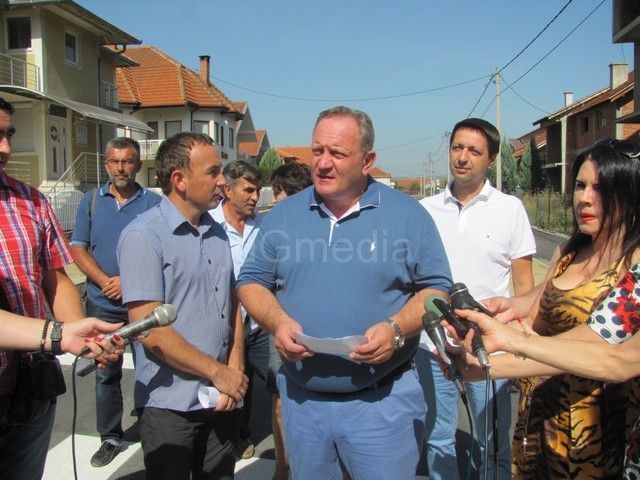 Asfaltiran deo Ulice Kosovskih junaka