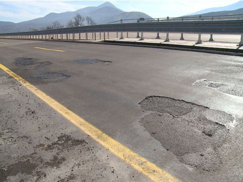 Novi autoput oštećen nestručnim čišćenjem snega