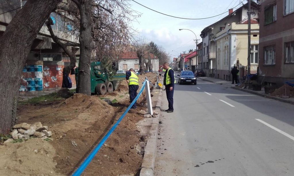 Počela rekonstrukcija Mlinske ulice u Leskovcu