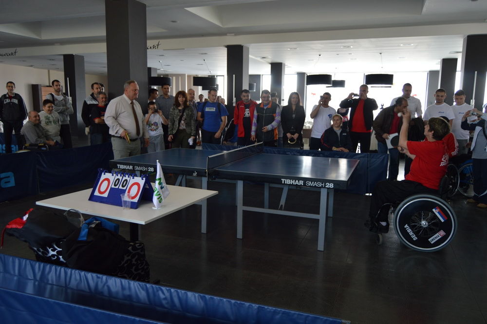 Turnir u stonom tenisu okupio 70 osoba sa invaliditetom
