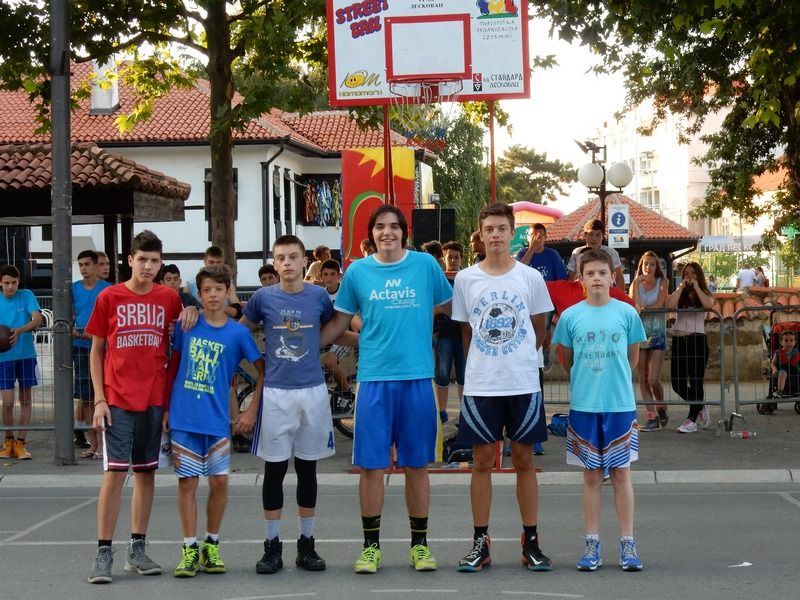 Basket turnir na Leskovačkom letu
