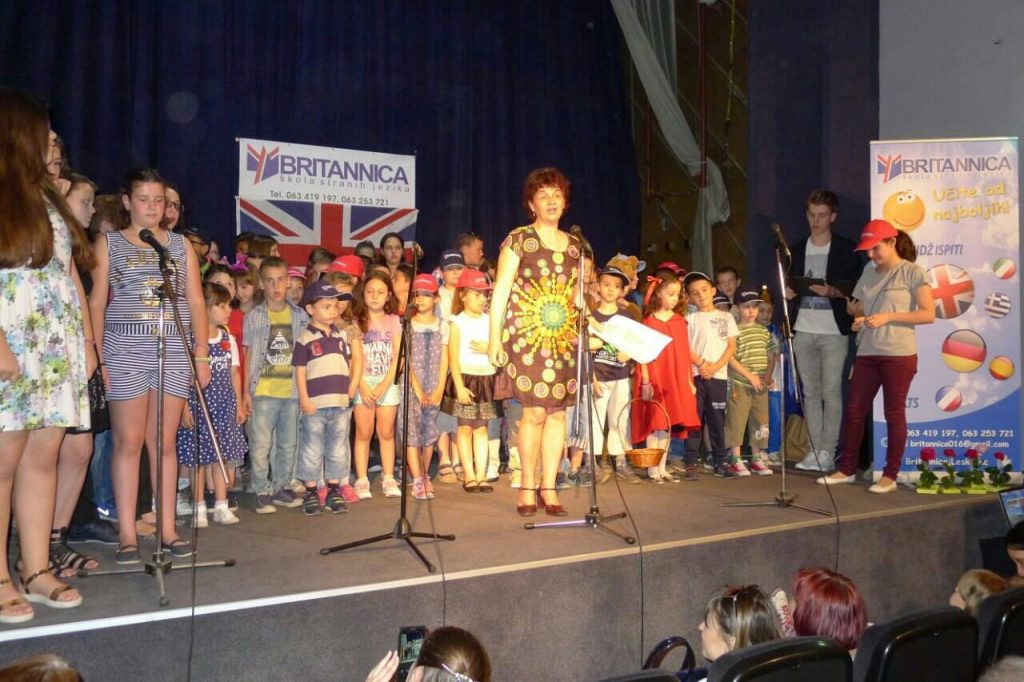 „Britanika“ školsku godinu završila pesmom i igrom