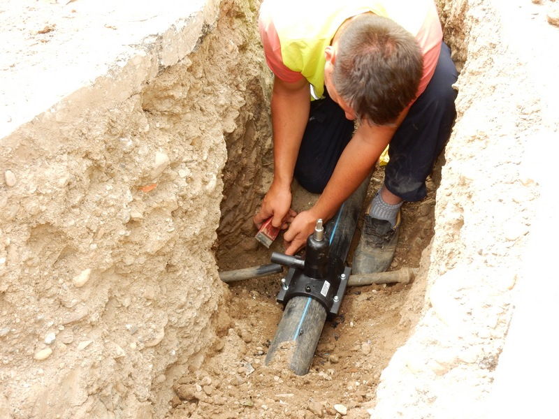 Centar grada bez vode zbog priključenja objekta