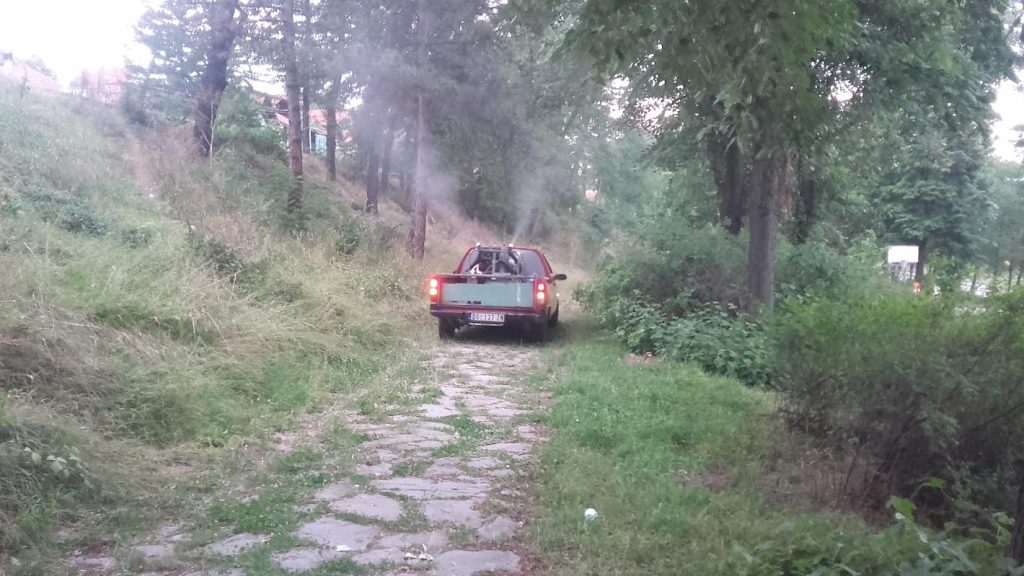 Otkazuje se današnja akcija zamagljivanja komaraca u Leskovcu
