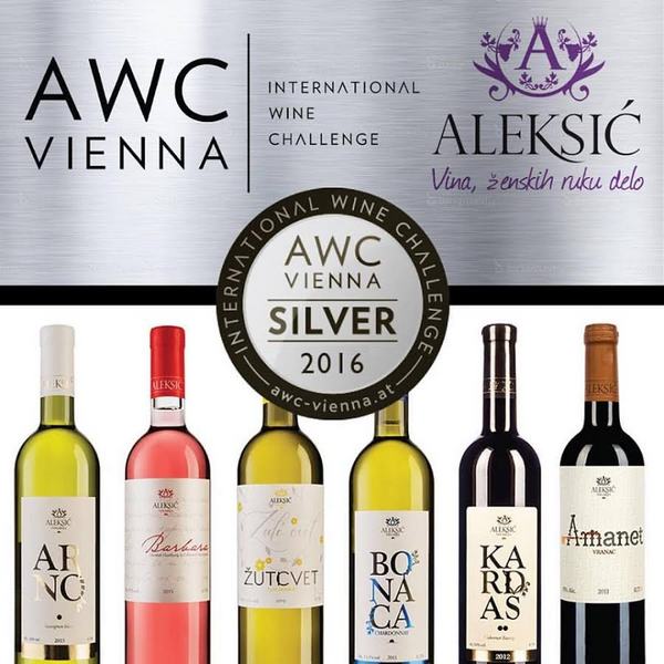 Balkanskoj ženskoj vinariji “Aleksić” 6 medalja od svetskih enologa
