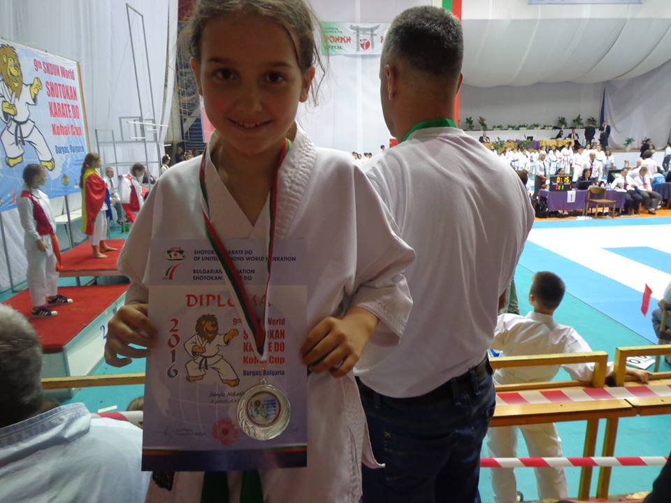 Mala Sanja Leskovcu donela medalju