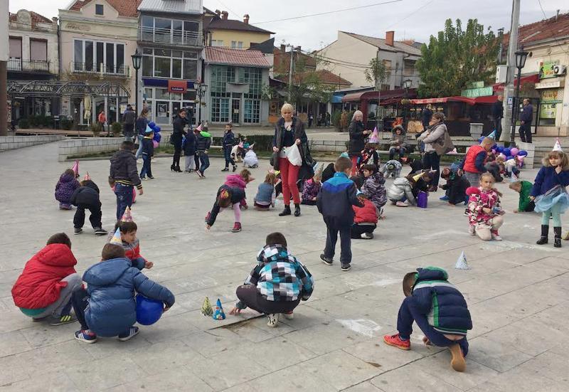 Rođendan vrtića u Vranju proslavljen uz crtanje i muziku