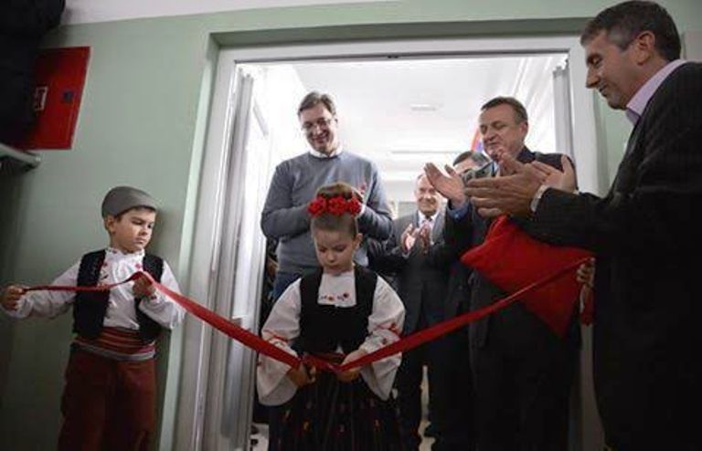 Vučić otvorio sportsku halu na koju se čekalo 20 godina
