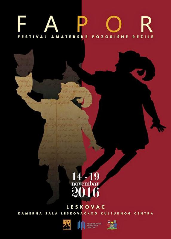 Festival amaterske pozorišne režije (FAPOR) od 14 do 19. novembra