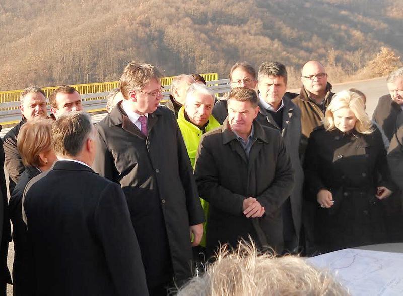 Vučić i Orban obišli istočni krak Koridora 10