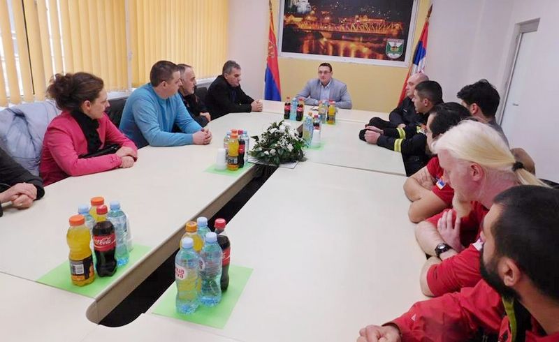 Predsednik Mladenović uručio zahvalnice požrtvovanim sugrađanima