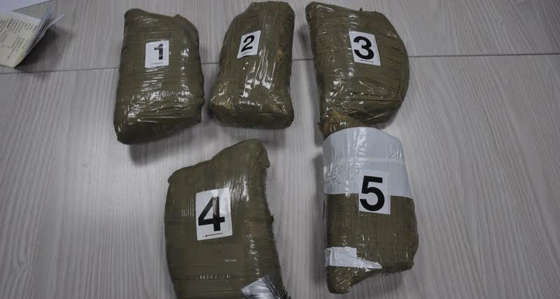 VELIKI ULOV zaplenjeno preko 5 kilograma kokaina