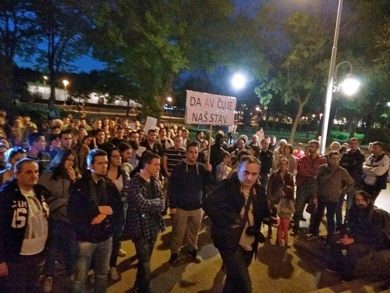 Jedanaesti protest u Nišu, studenti izneli i lokalne zahteve