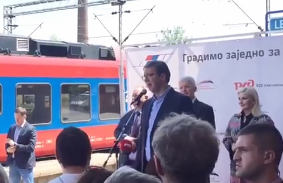 Vučić obećao: vozom od Niša do Beograda za sat i 15 minuta