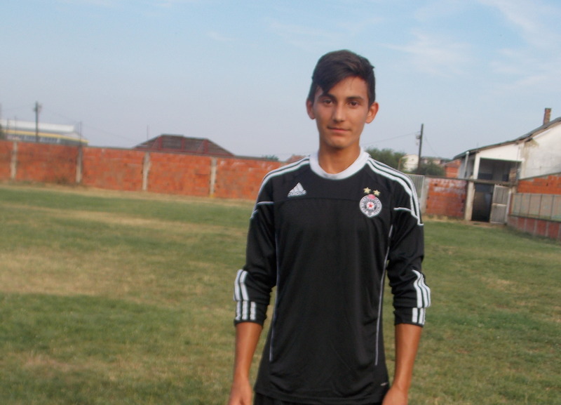 Četrnaestogodišnji fudbaler živi svoj san u FK Partizanu