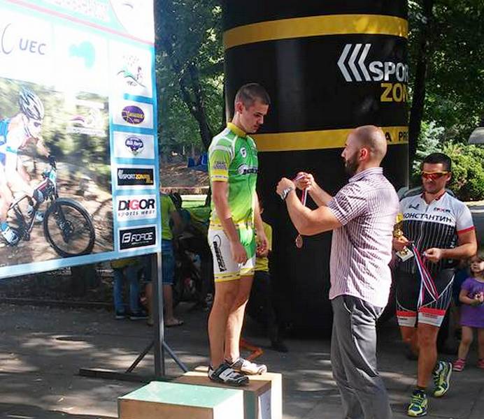 Biciklista Lazar Grozdanović treći na državnom prvenstvu