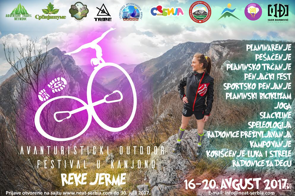 Prvi Outdoor festival u kanjonu reke Jerme