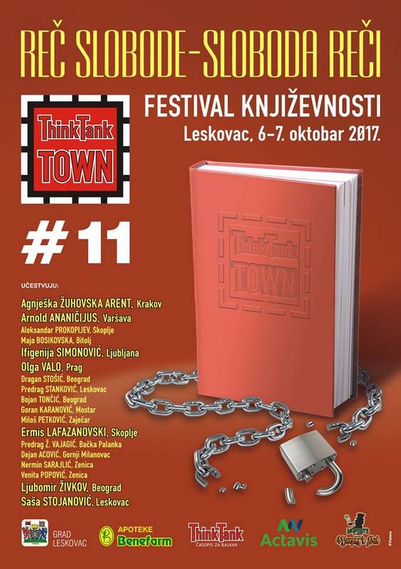 Festival književnosti ThinkTank Town posle LIFFE