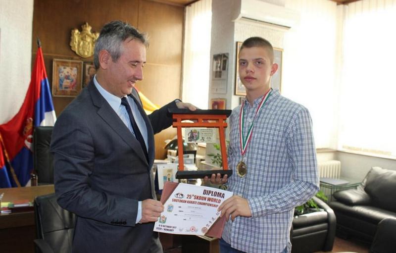 Svetski prvak u kareteu živi u Vranju