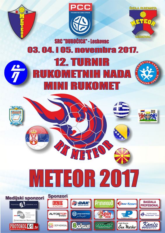 Turnir rukometnih nada „Meteor 2017“