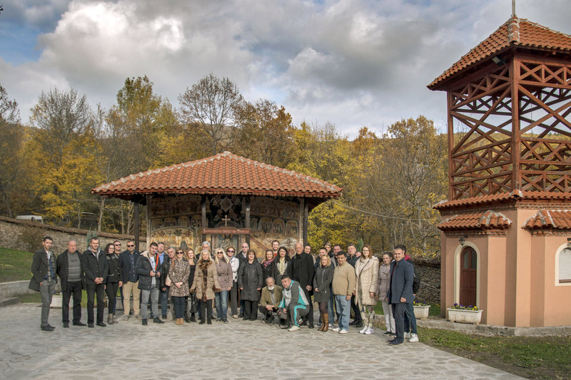 Direktori turističkih organizacija u Jašunjskom manastiru