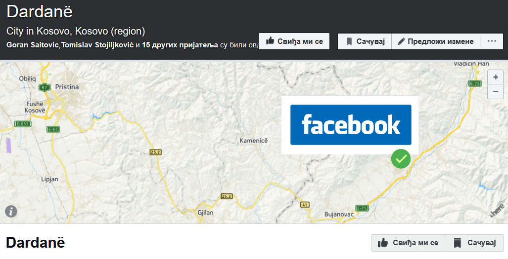 ISTRAŽUJEMO: Zašto na Fejsbuku Leskovčanima i Vranjancima piše da su sa Kosova, a da je Lipovica u Albaniji – PRVI DEO