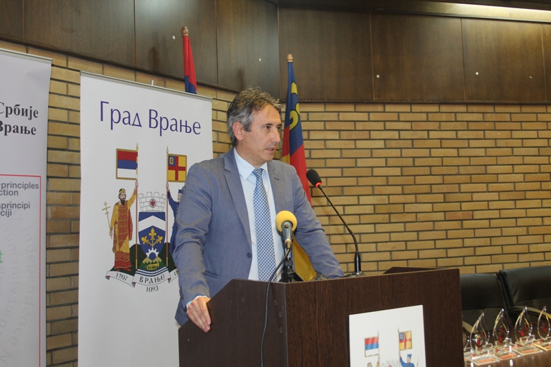 Gradonačelnik Vranja na sastanku u Vladi Srbije