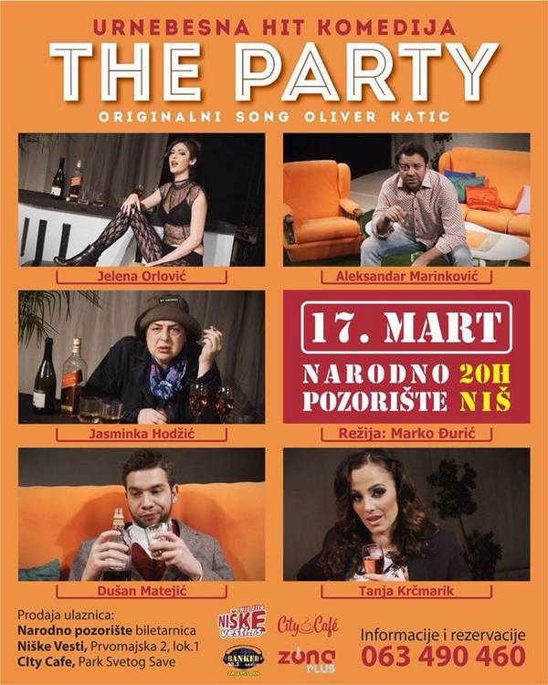 Urnebesna komedija koju ne smete propustiti: „The Party“ u Nišu