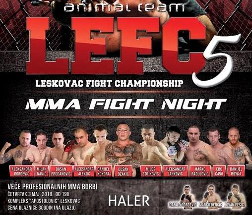 Leskovac Fight Championship -MMA spektakl