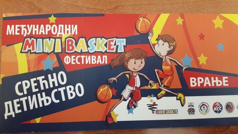 Grad organizuje Međunarodni mini-basket festival