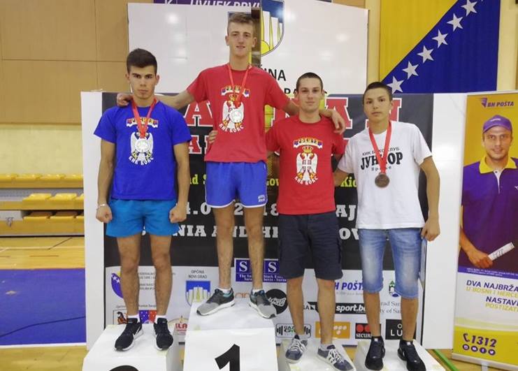 Tri medalje za vranjske kik-boksere na prvenstvu u Sarajevu